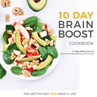 10-Day Brain Boost Cookbook by Tana Amen BSN RN